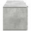 Væghængt TV-skab Betongrå 78,5 x 31 x 30 cm Konstrueret træ