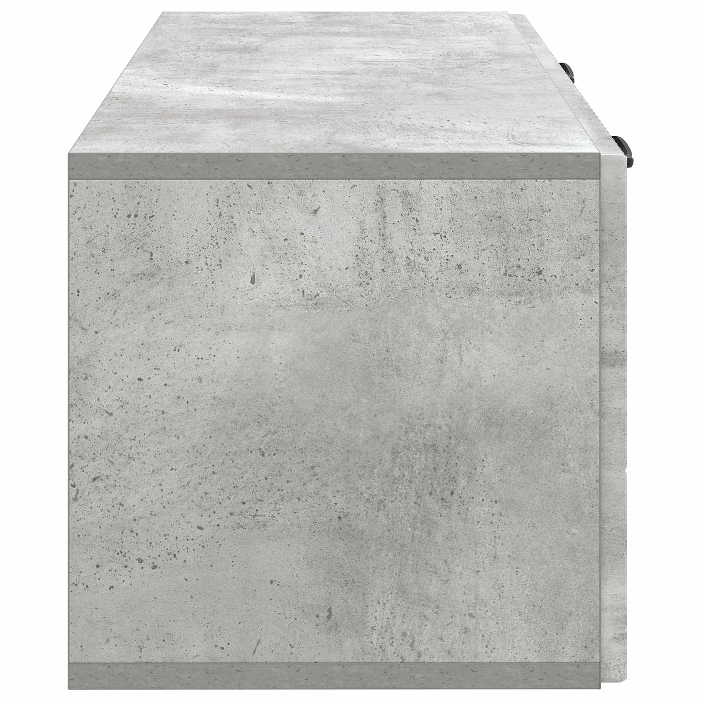 Væghængt TV-skab Betongrå 78,5 x 31 x 30 cm Konstrueret træ