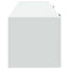 Væghængt TV-skab Hvid 98 x 31 x 30 cm Konstrueret træ