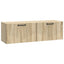 Væghængt TV-skab Sonoma-eg 98 x 31 x 30 cm Konstrueret træ