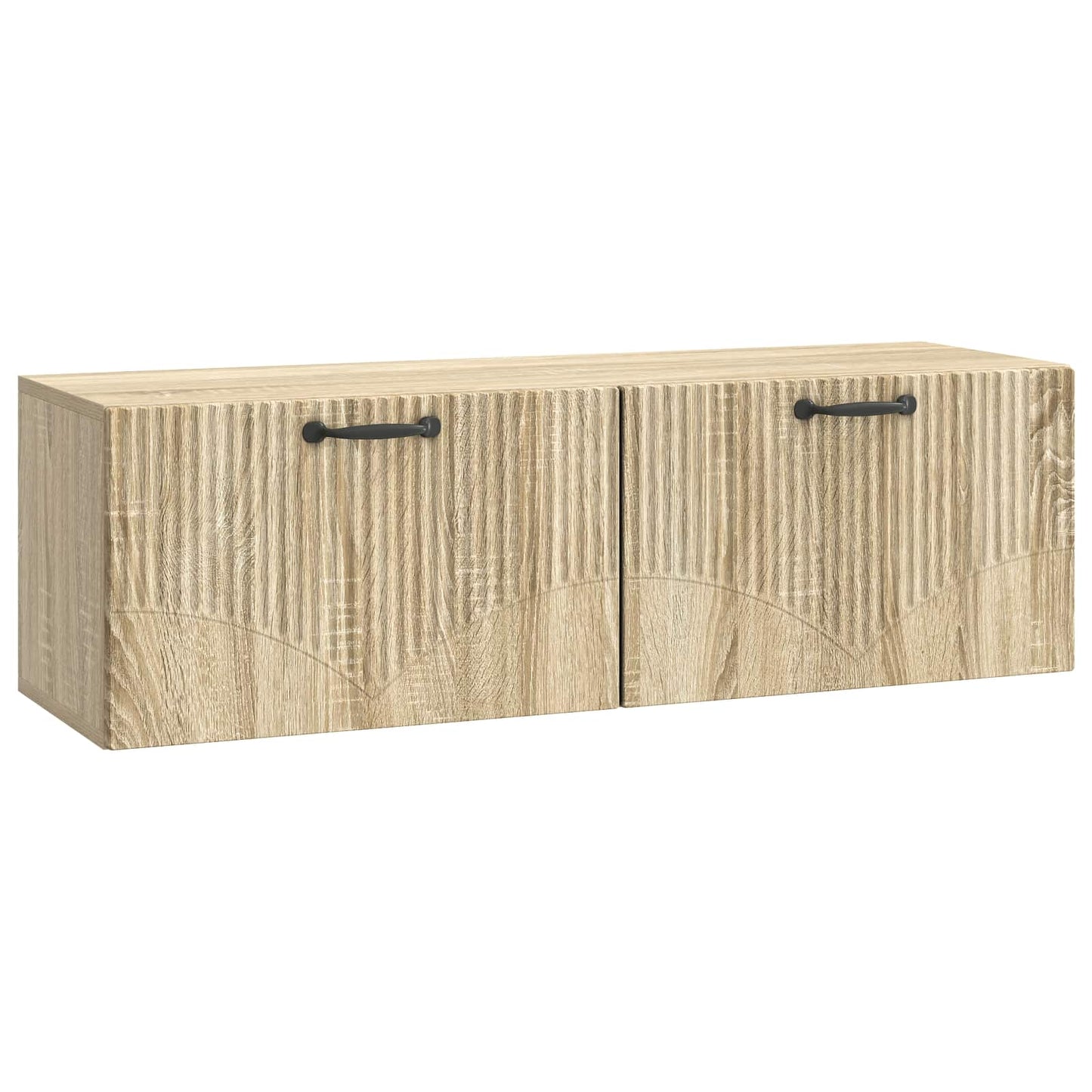 Væghængt TV-skab Sonoma-eg 98 x 31 x 30 cm Konstrueret træ