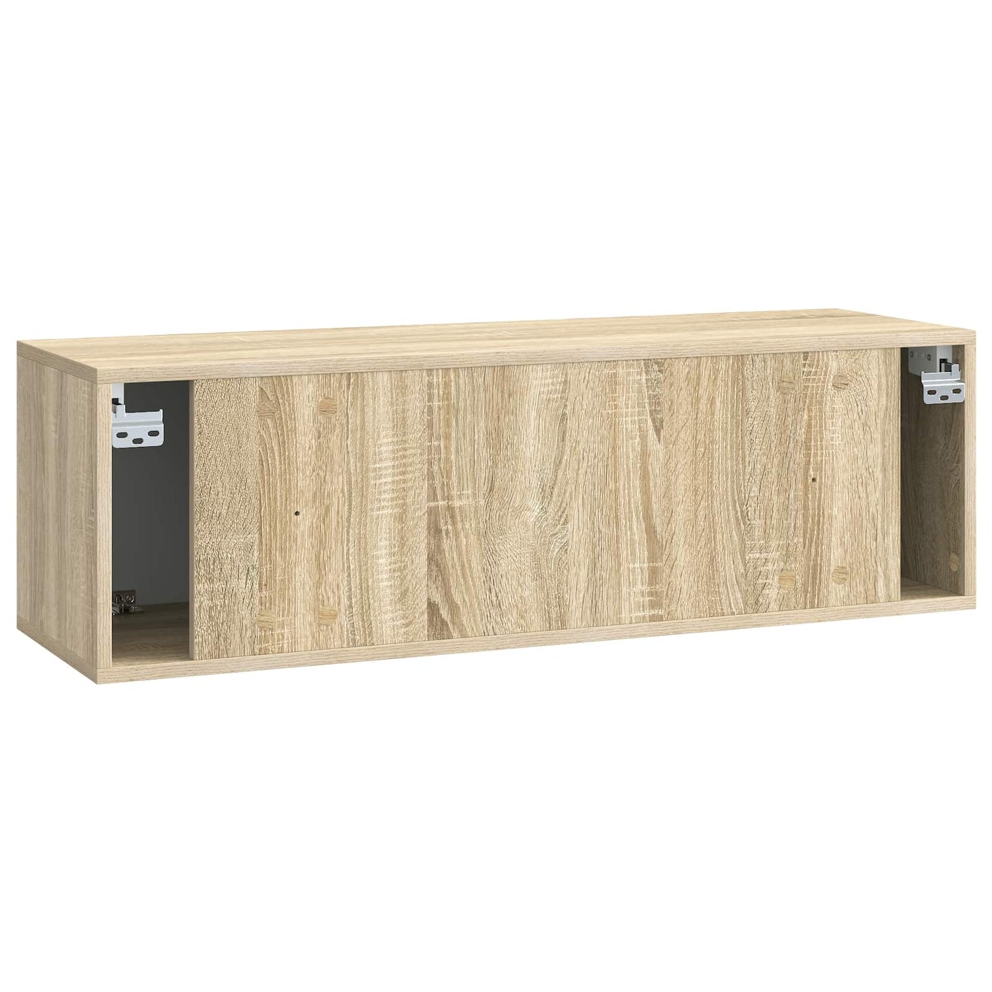 Væghængt TV-skab Sonoma-eg 98 x 31 x 30 cm Konstrueret træ