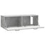 Væghængt TV-skab Betongrå 98 x 31 x 30 cm Konstrueret træ