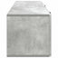 Væghængt TV-skab Betongrå 98 x 31 x 30 cm Konstrueret træ