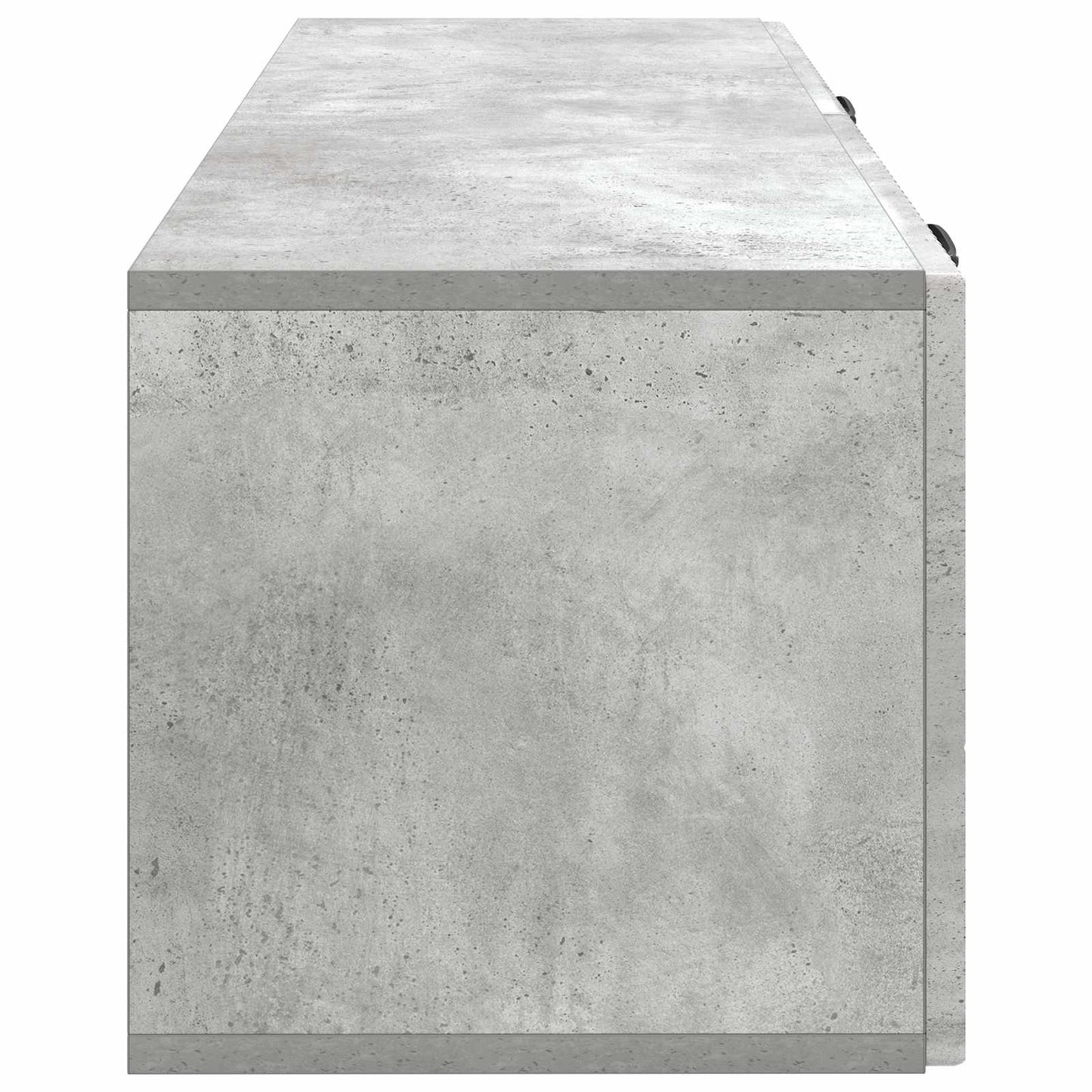 Væghængt TV-skab Betongrå 98 x 31 x 30 cm Konstrueret træ