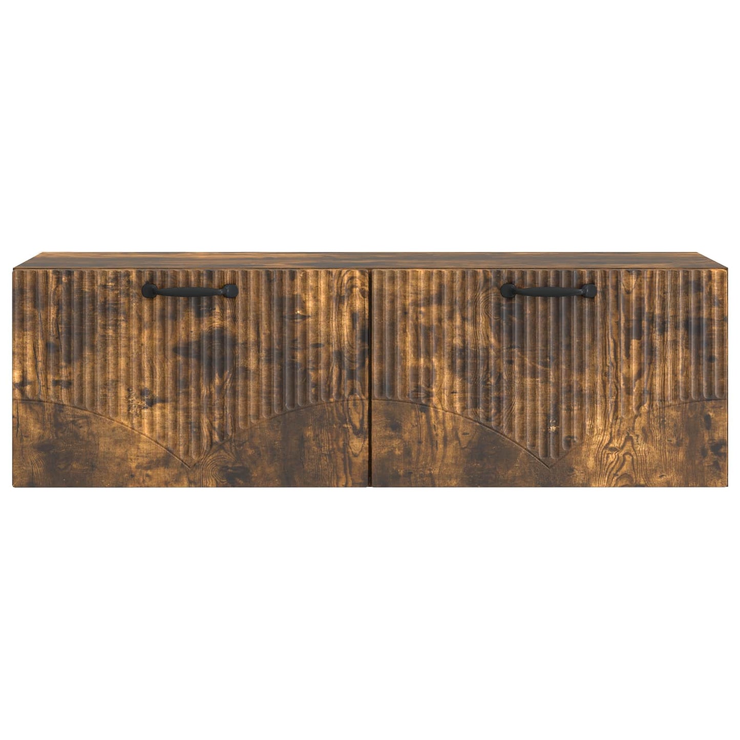Væghængt TV-skab Røget eg 98 x 31 x 30 cm Konstrueret træ