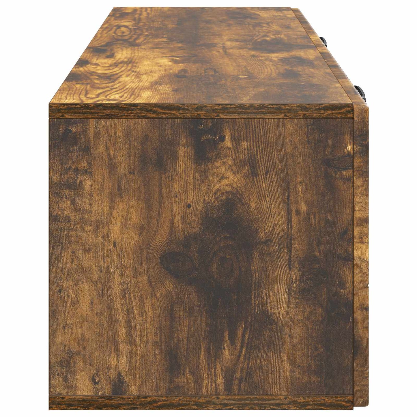 Væghængt TV-skab Røget eg 98 x 31 x 30 cm Konstrueret træ