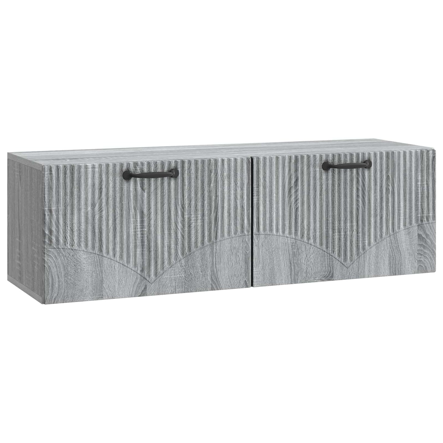 Væghængt TV-skab Grå sonoma-eg 98 x 31 x 30 cm Konstrueret træ