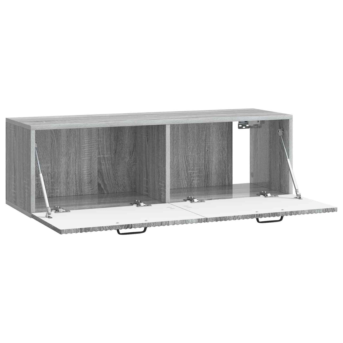 Væghængt TV-skab Grå sonoma-eg 98 x 31 x 30 cm Konstrueret træ