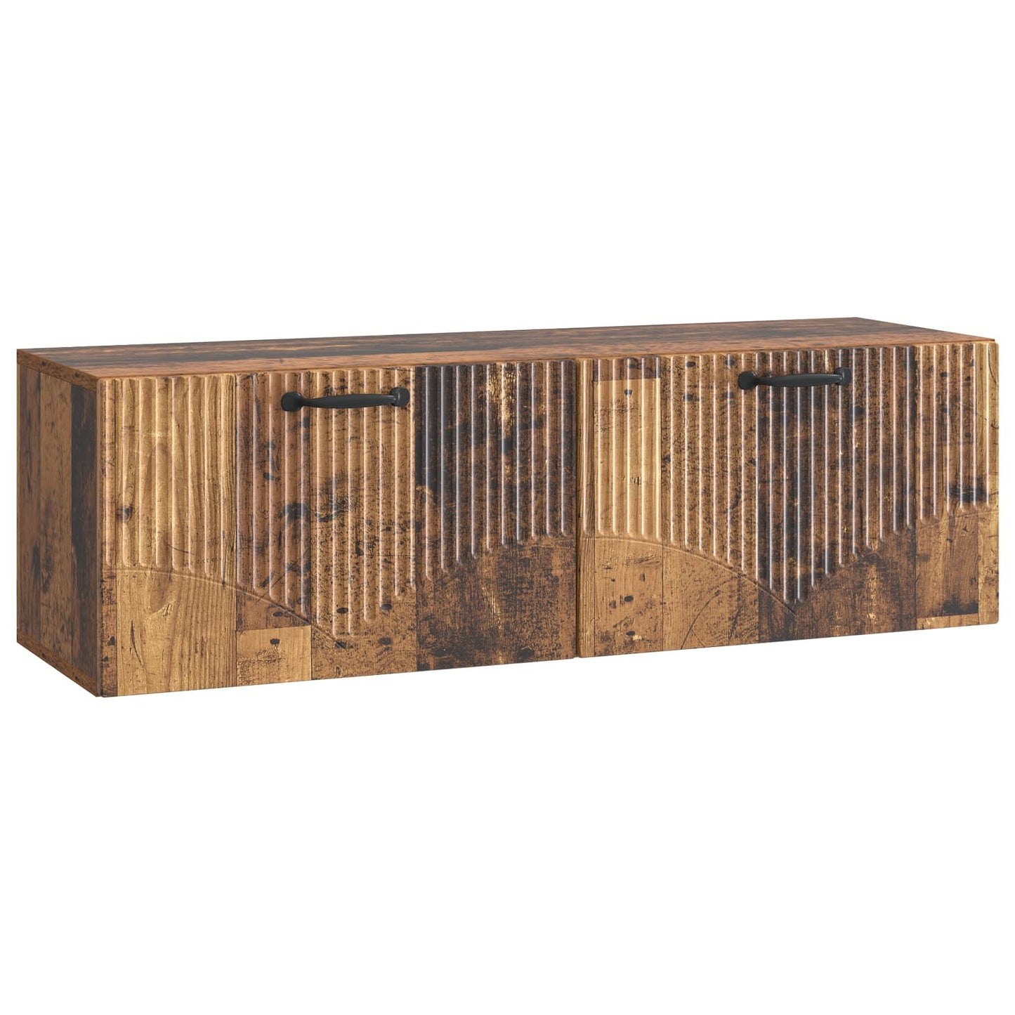 Væghængt TV-skab Gammelt træ 98 x 31 x 30 cm Konstrueret træ