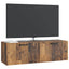 Væghængt TV-skab Gammelt træ 98 x 31 x 30 cm Konstrueret træ