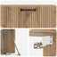 Væghængt TV-skab 98 x 31 x 30 cm Artisan-eg Konstrueret træ
