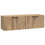 Væghængt TV-skab Artisan-eg 98 x 31 x 30 cm Konstrueret træ