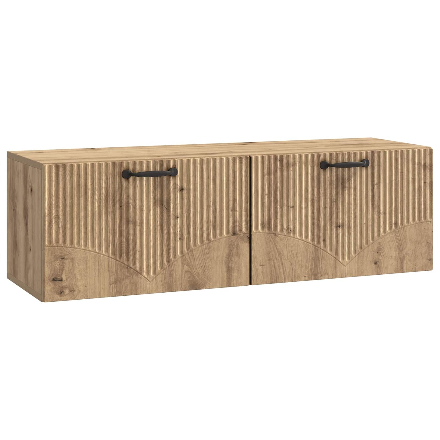Væghængt TV-skab 98 x 31 x 30 cm Artisan-eg Konstrueret træ