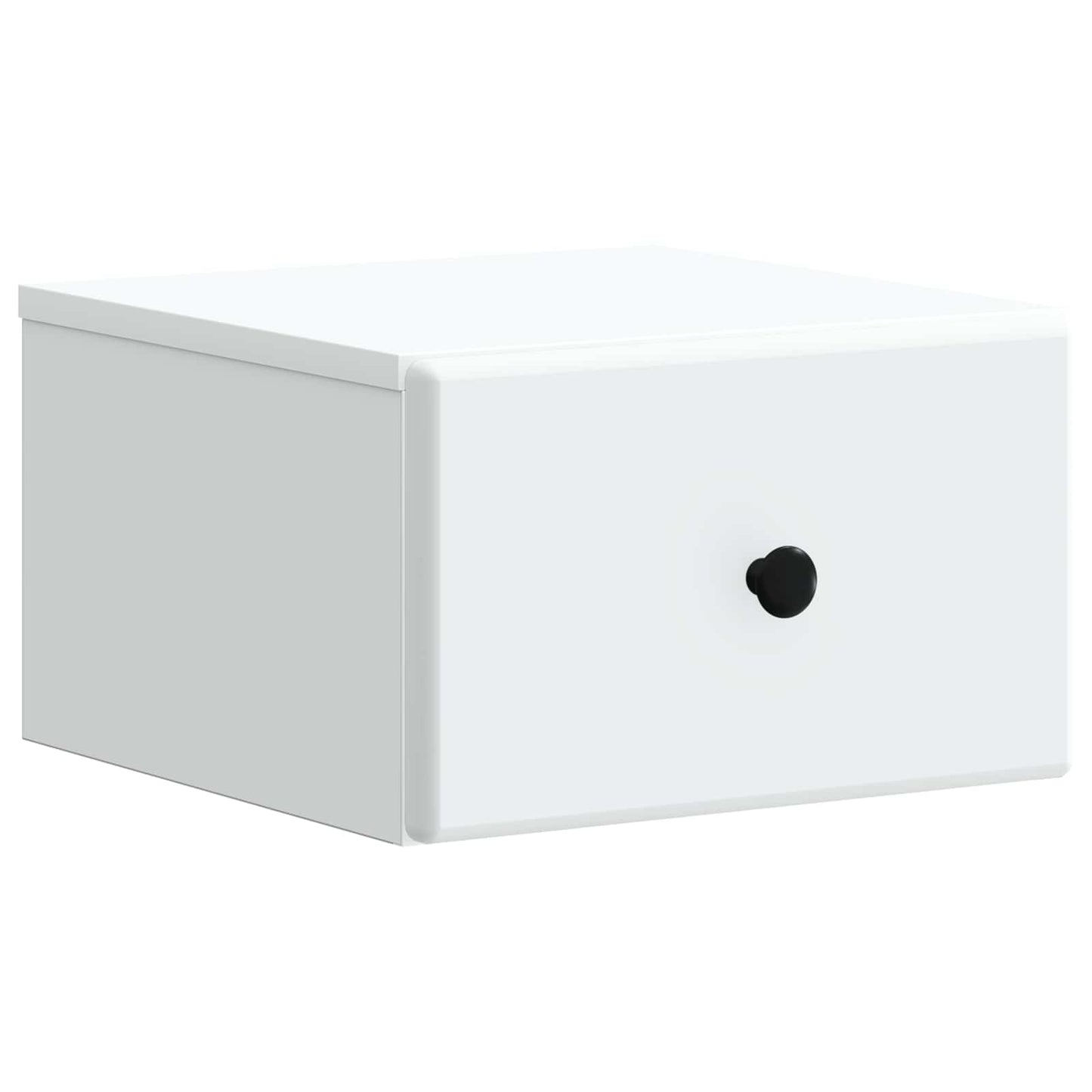 Væghængt Natbord Hvid 34,5 x 33 x 20 cm Konstrueret træ