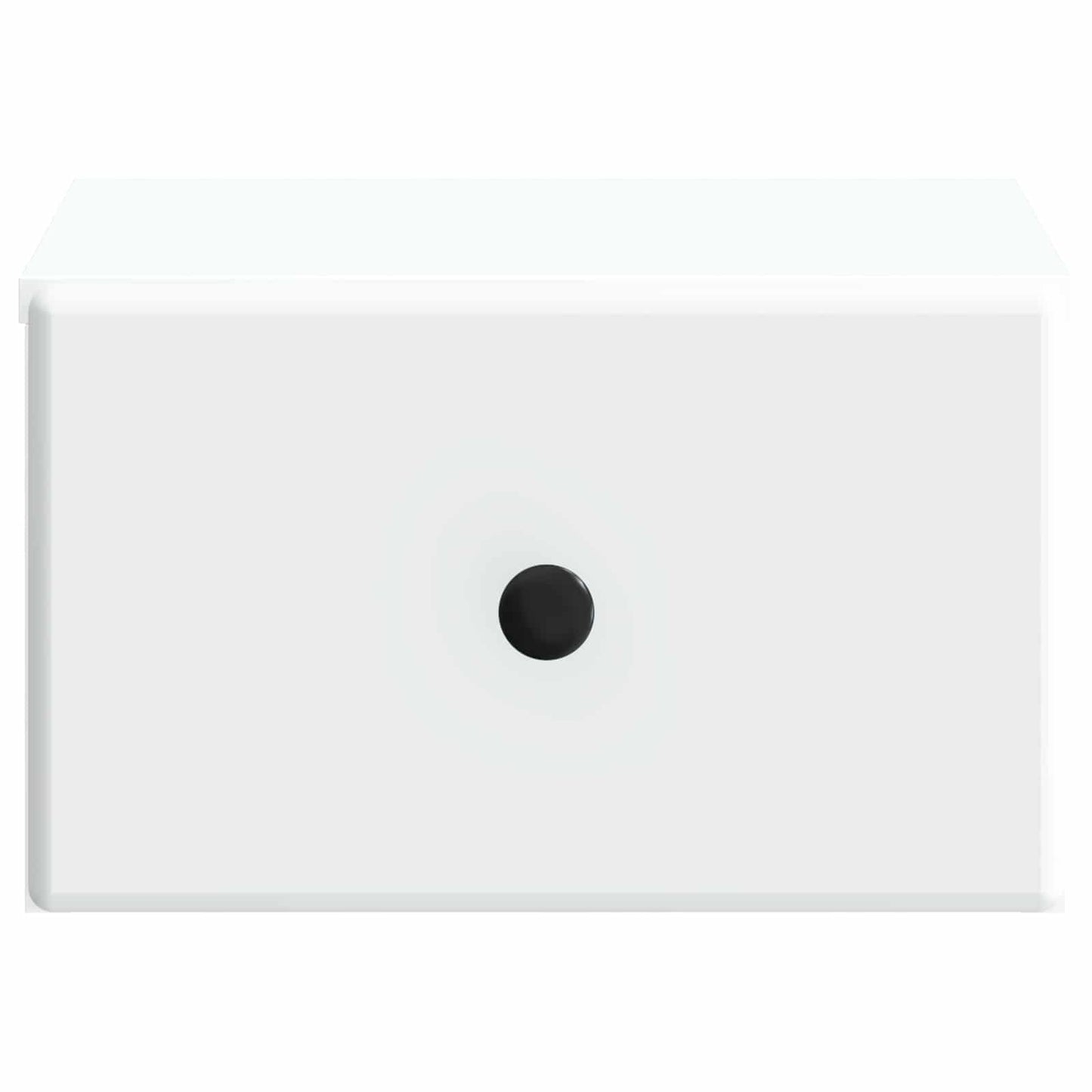 Væghængt Natbord 2 stk. Hvid 34,5 x 33 x 20 cm Konstrueret træ