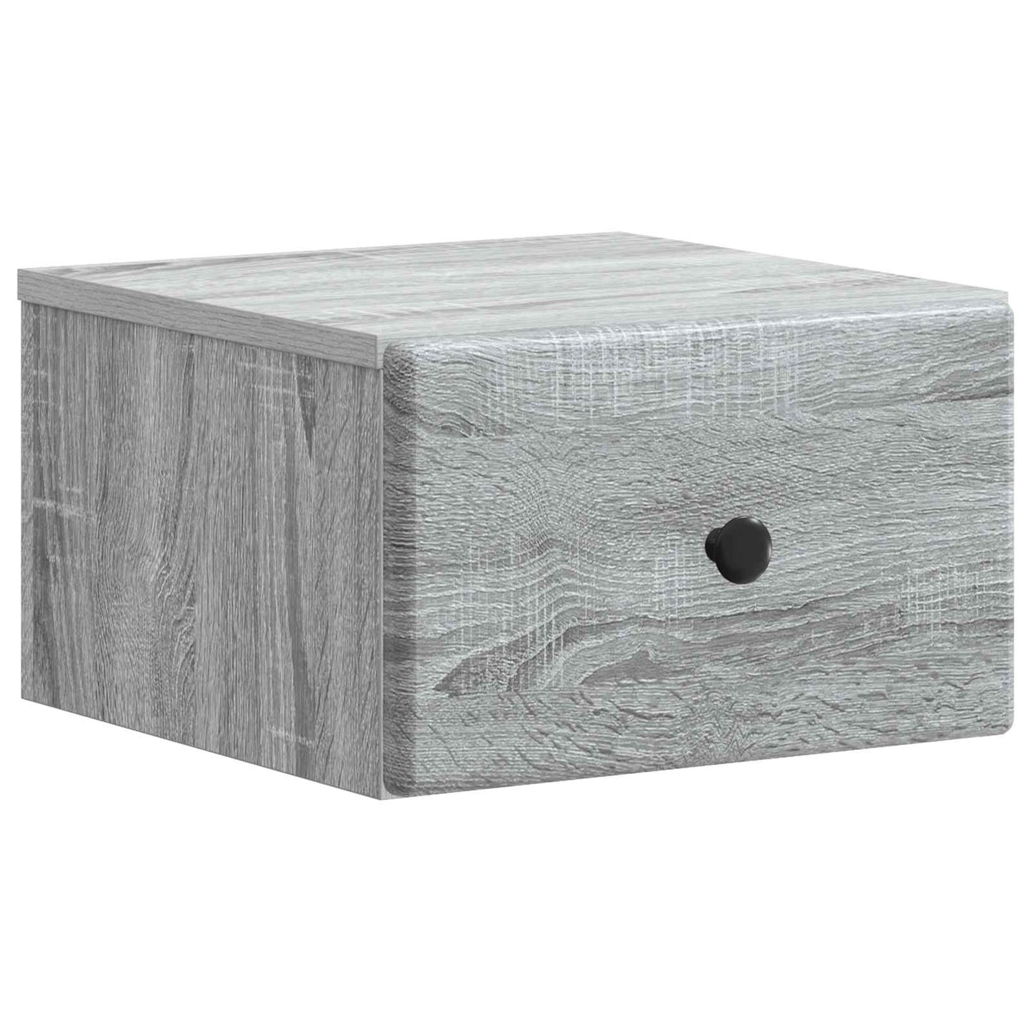 Væghængt Natbord 2 pcs Grå sonoma-eg 34,5 x 33 x 20 cm