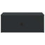 Væghængt Natbord 2 pcs Sort 49 x 34,5 x 20 cm Konstrueret træ