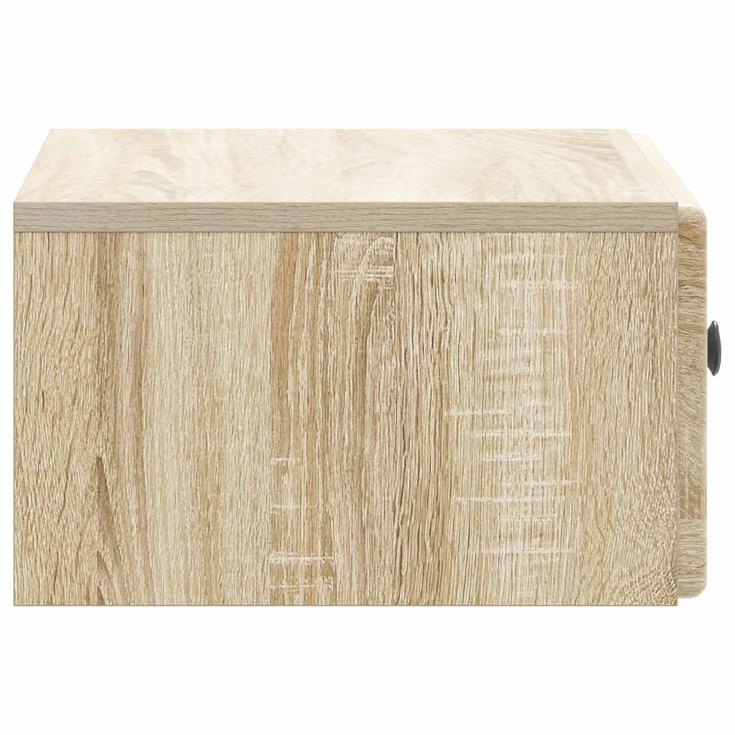 Væghængt Natbord Sonoma-eg 49 x 34,5 x 20 cm Konstrueret træ