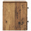 Væghængt Natbord med skuffe 2 pcs Gammelt træ 34,5 x 33 x 40 cm