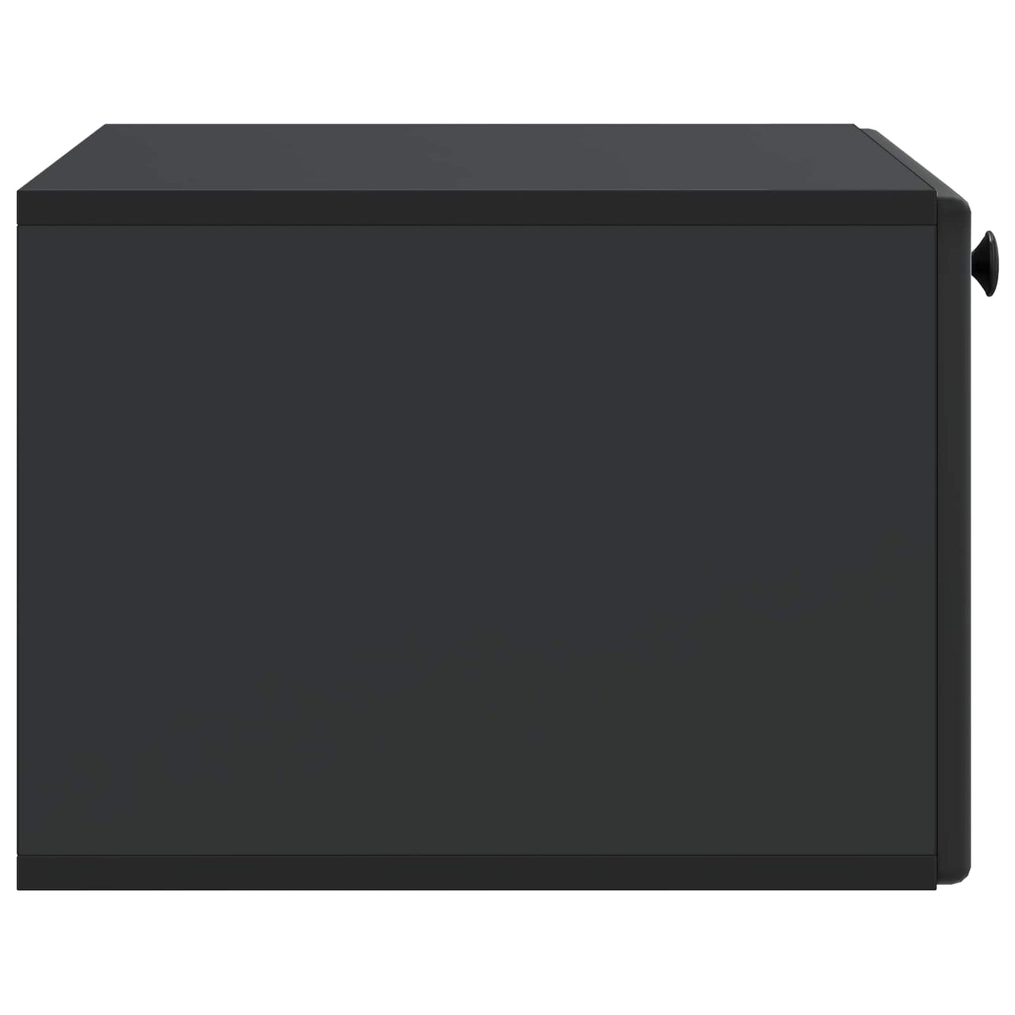 Væghængt TV-skab 59,5 x 41 x 30 cm Sort Konstrueret træ
