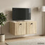 Væghængt TV-skab 59,5 x 41 x 30 cm Sonoma-eg Konstrueret træ