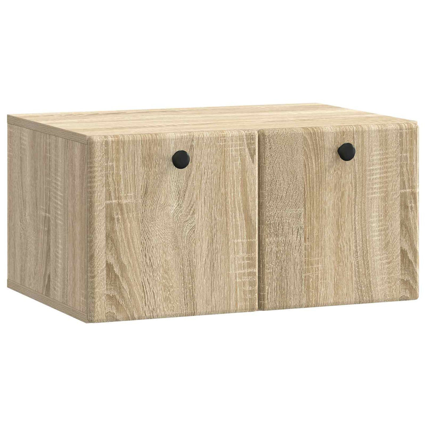 Væghængt TV-skab 59,5 x 41 x 30 cm Sonoma-eg Konstrueret træ
