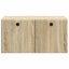 Væghængt TV-skab 59,5 x 41 x 30 cm Sonoma-eg Konstrueret træ