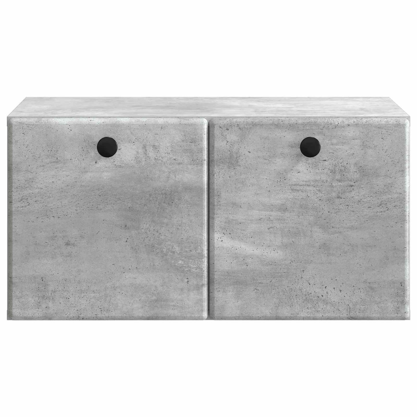 Væghængt TV-skab 59,5 x 41 x 30 cm Betongrå Konstrueret træ