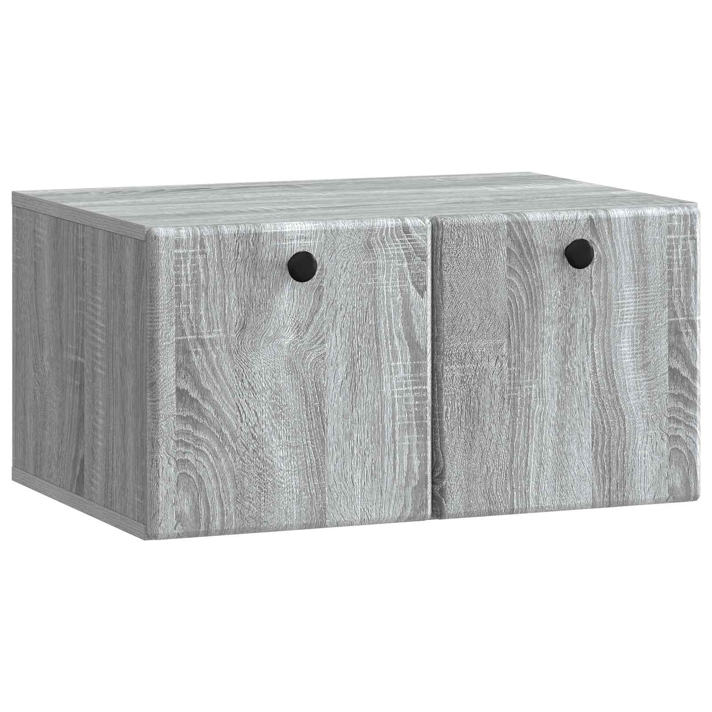 Væghængt TV-skab 59,5 x 41 x 30 cm Grå Sonoma Konstrueret træ