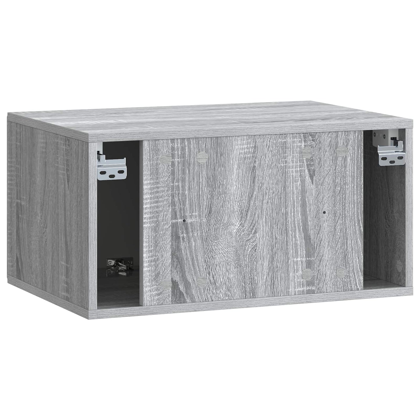 Væghængt TV-skab 59,5 x 41 x 30 cm Grå Sonoma Konstrueret træ