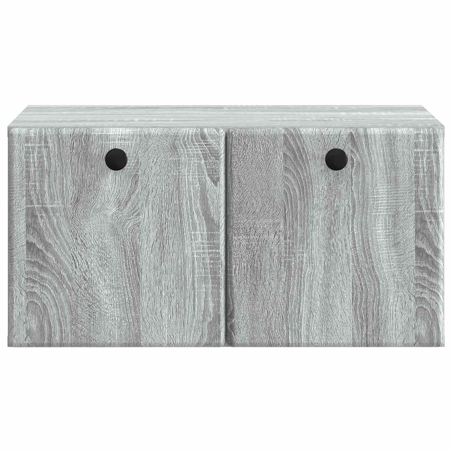 Væghængt TV-skab 59,5 x 41 x 30 cm Grå Sonoma Konstrueret træ