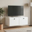 Væghængt TV-skab 78,5 x 41 x 30 cm Hvid Konstrueret træ