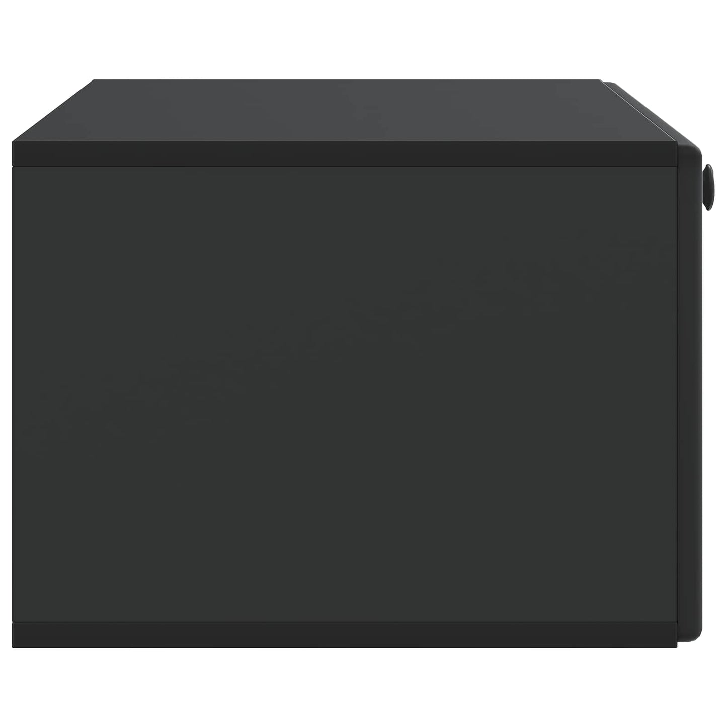 Væghængt TV-skab 78,5 x 41 x 30 cm Sort Konstrueret træ
