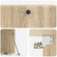 Væghængt TV-skab 78,5 x 41 x 30 cm Sonoma-eg Konstrueret træ