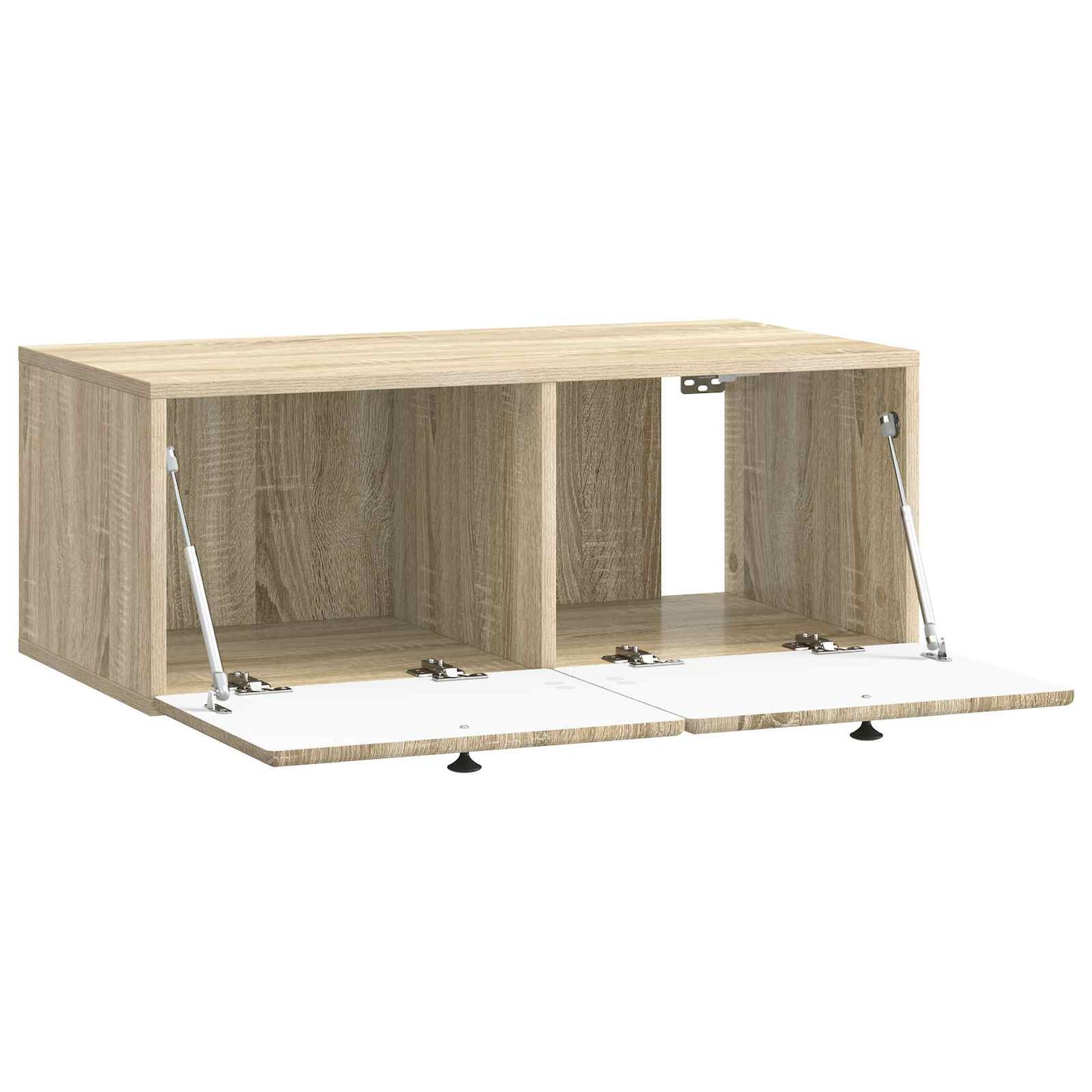 Væghængt TV-skab 78,5 x 41 x 30 cm Sonoma-eg Konstrueret træ