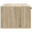 Væghængt TV-skab 78,5 x 41 x 30 cm Sonoma-eg Konstrueret træ