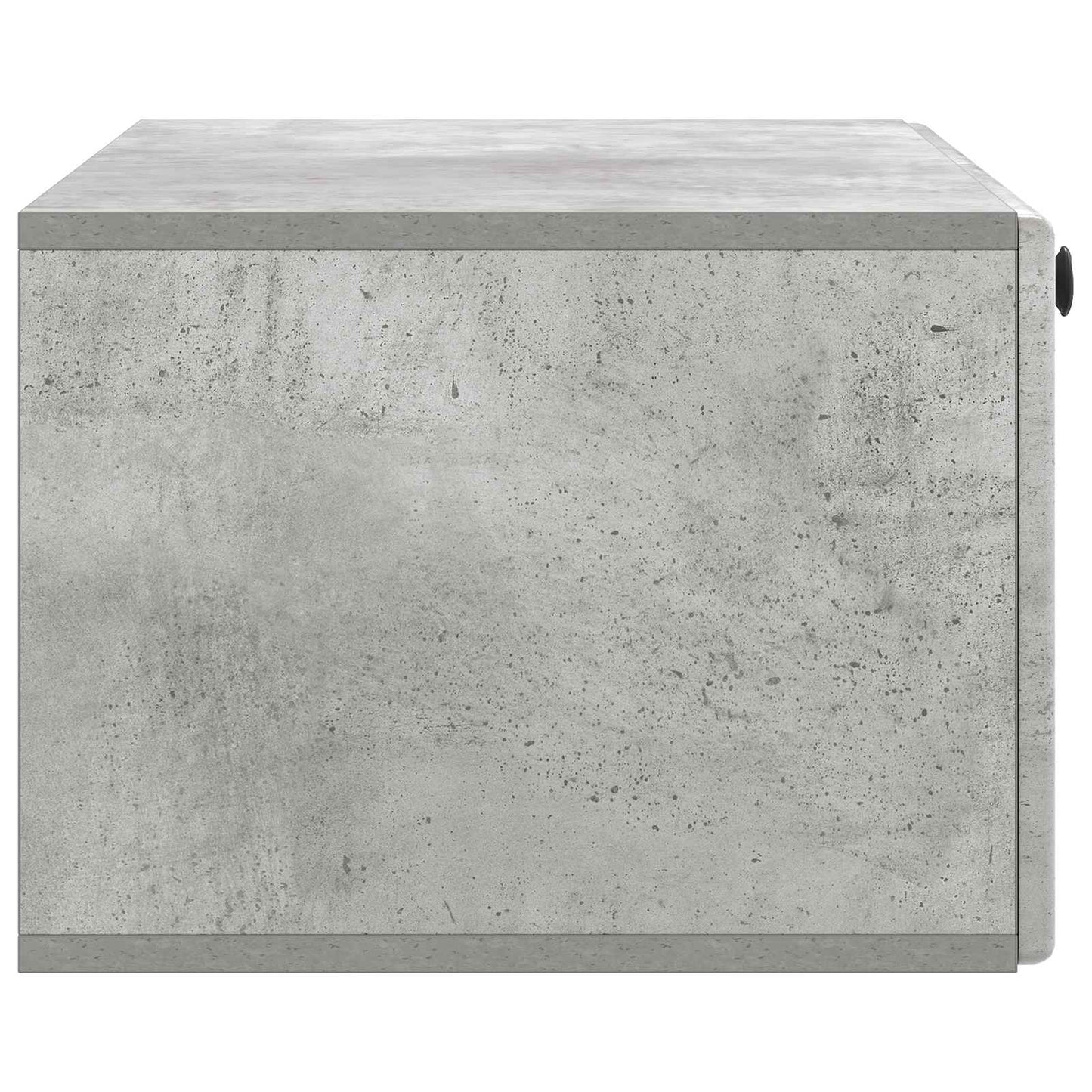 Væghængt TV-skab 78,5 x 41 x 30 cm Betongrå Konstrueret træ