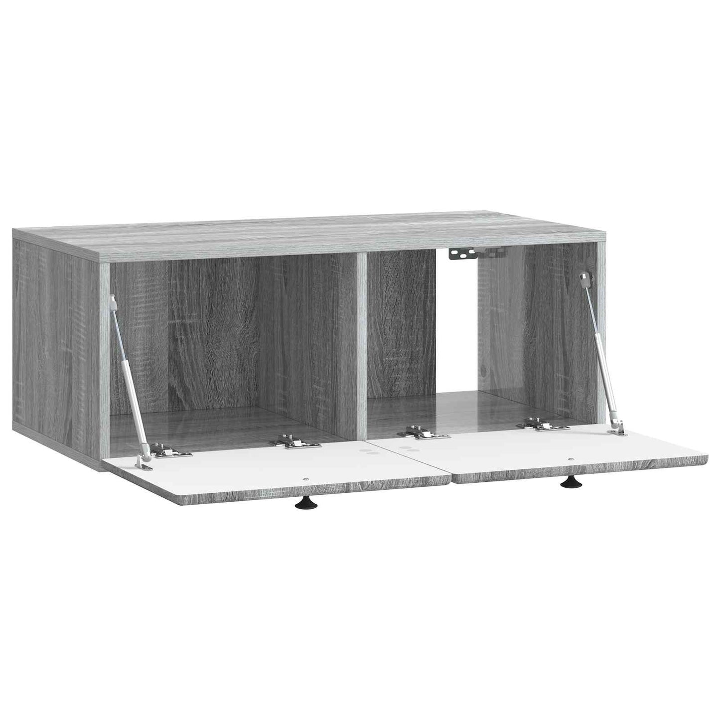 Væghængt TV-skab 78,5 x 41 x 30 cm Grå Sonoma Konstrueret træ