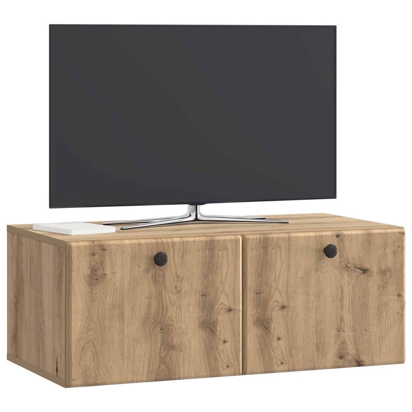 Væghængt TV-skab 78,5 x 41 x 30 cm Artisan-eg Konstrueret træ