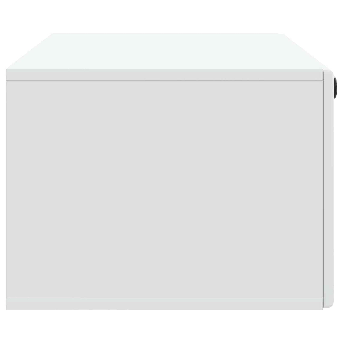 Væghængt TV-skab 98 x 41 x 30 cm Hvid Konstrueret træ