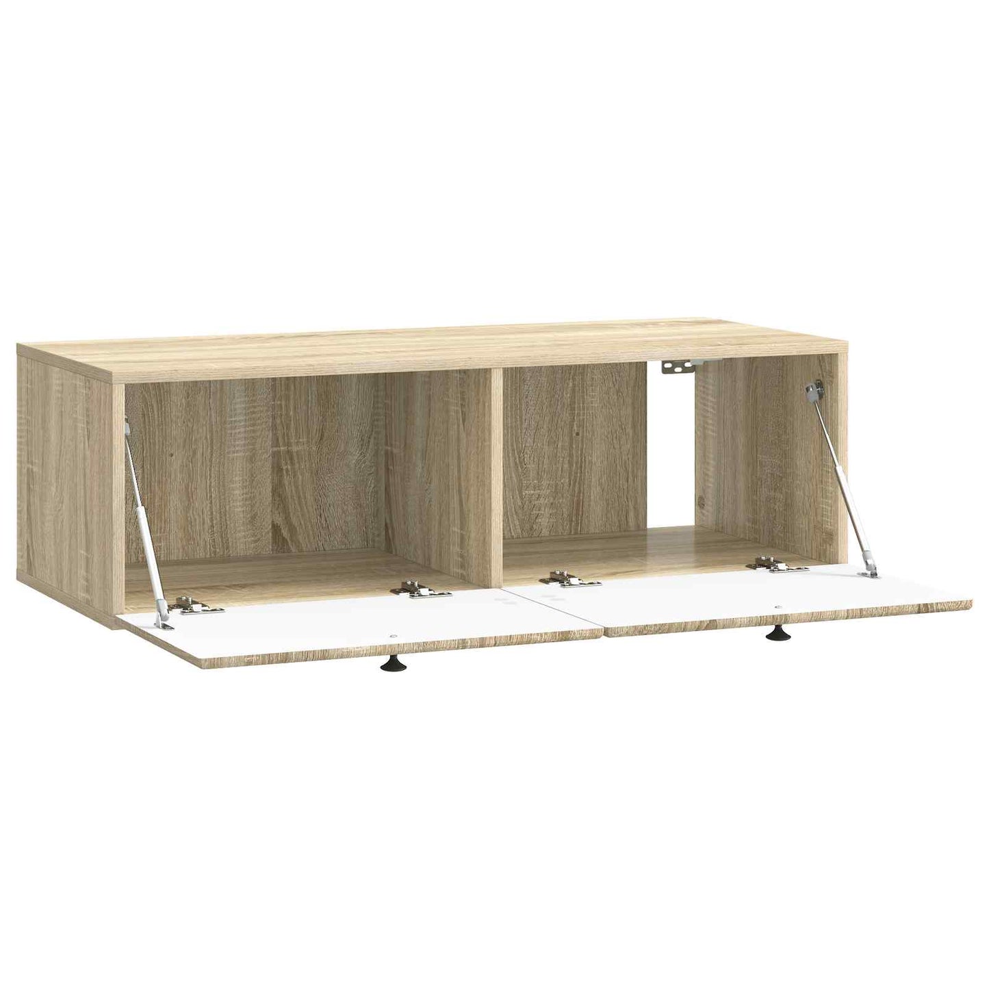 Væghængt TV-skab 98 x 41 x 30 cm Sonoma-eg Konstrueret træ