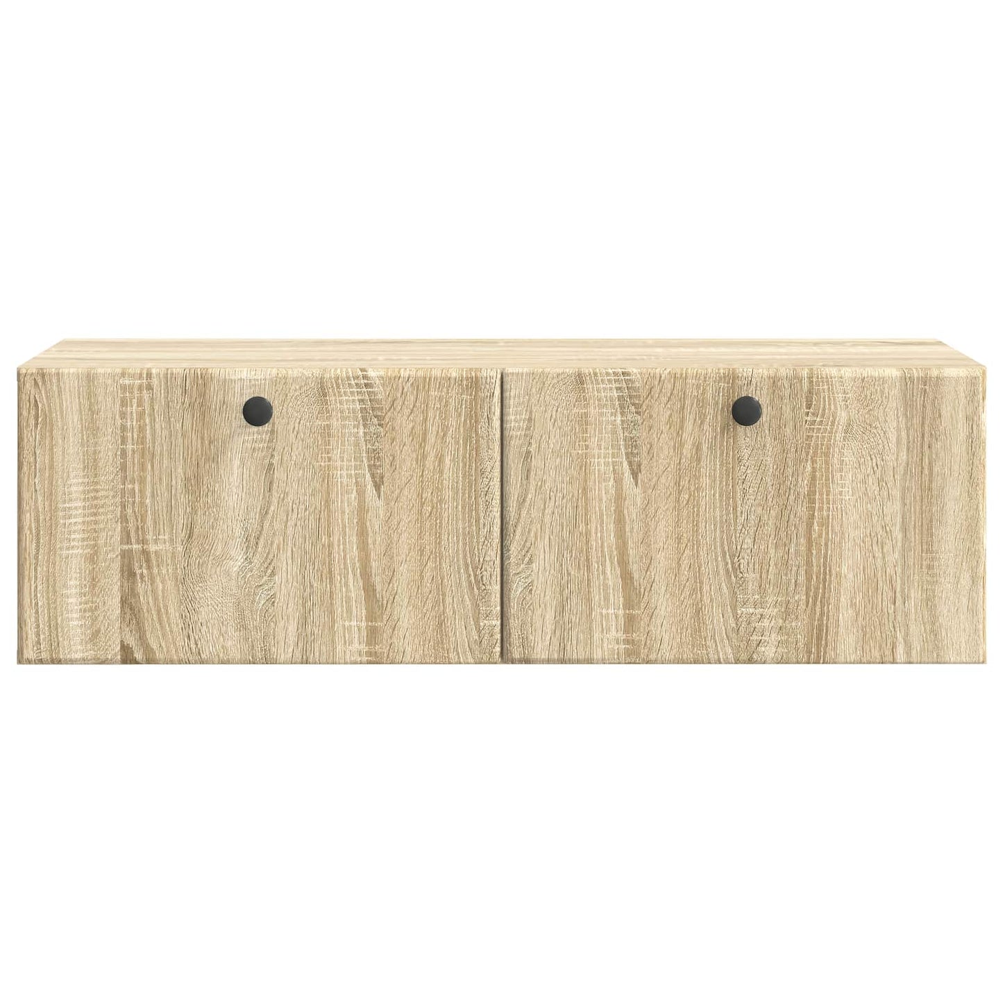 Væghængt TV-skab 98 x 41 x 30 cm Sonoma-eg Konstrueret træ