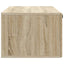 Væghængt TV-skab 98 x 41 x 30 cm Sonoma-eg Konstrueret træ
