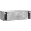 Væghængt TV-skab 98 x 41 x 30 cm Betongrå Konstrueret træ