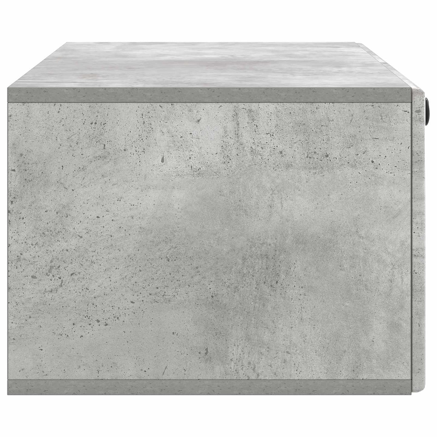 Væghængt TV-skab 98 x 41 x 30 cm Betongrå Konstrueret træ