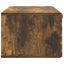 Væghængt TV-skab 98 x 41 x 30 cm Røget eg Konstrueret træ