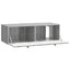 Væghængt TV-skab 98 x 41 x 30 cm Grå Sonoma Konstrueret træ