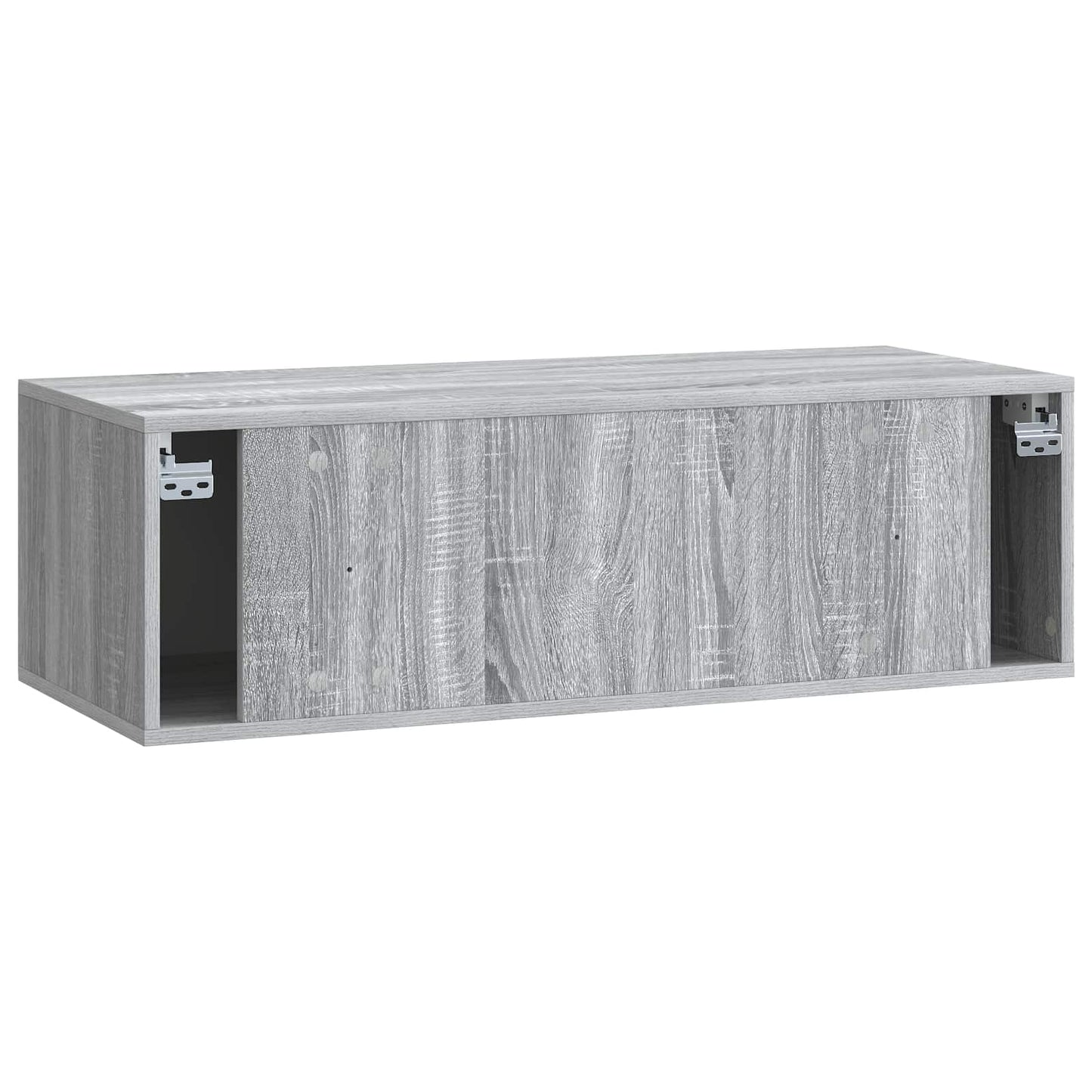 Væghængt TV-skab 98 x 41 x 30 cm Grå Sonoma Konstrueret træ