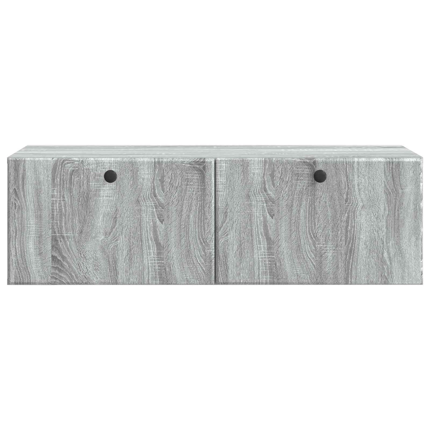 Væghængt TV-skab 98 x 41 x 30 cm Grå Sonoma Konstrueret træ